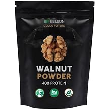 Walnut Protein Powder 8 oz, Plant Vegan Protein Powder - 40% Protein