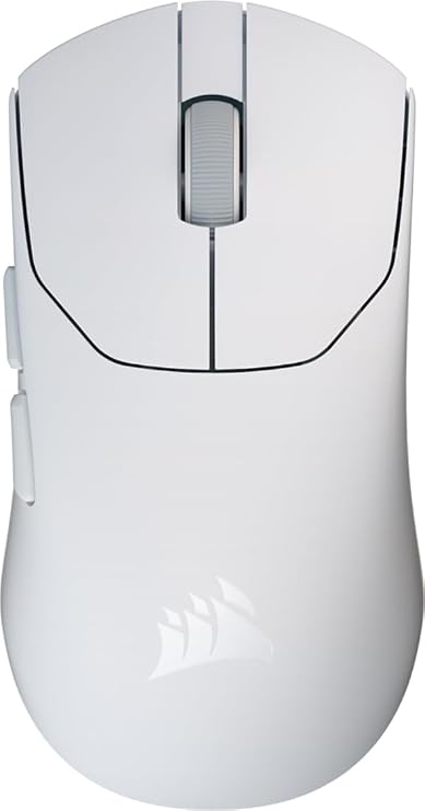 CORSAIR SABER V2 PRO ULTRALIGHT (36g) 8K Polling Rate Wireless Gaming Mouse - White (CH-931G001-WW)