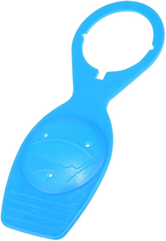 Windshield Wiper Washer Fluid Reservoir Tank Bottle Cap Cover ABS Replacement, Compatible with VW Compatible with Audi TT A8 R8 RS, 1H0955455, 857955455