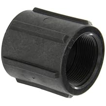 Banjo CPLG150 Polypropylene Pipe Fitting, Coupling, Schedule 80, 1-1/2" NPT Female