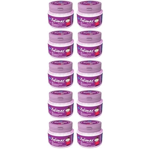 Fazer Xylimax Moomin Pikku My full xylitol Pastilles 10 Jars of 85g