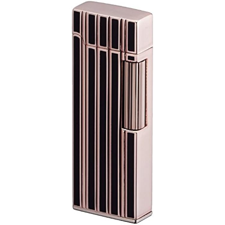 Flint Lighter SD9-34 Rose GoldBlack line Diamond Cut