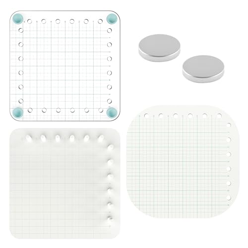 We R Memory Keepers Precision Press Advanced Perfect Stamps Every Time for Cards, Layouts, Up to 12 Inch Paper Acrylic Stamping Block, Non-slip Grip