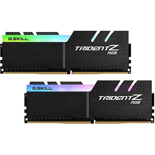 G.SKILL Trident Z RGB Series DDR4 RAM XMP 16GB 2x8GB 4000MTs CL18-22-22-42 1.35V Desktop Computer Memory U-DIMM F4-4000C18D-16GTZRB