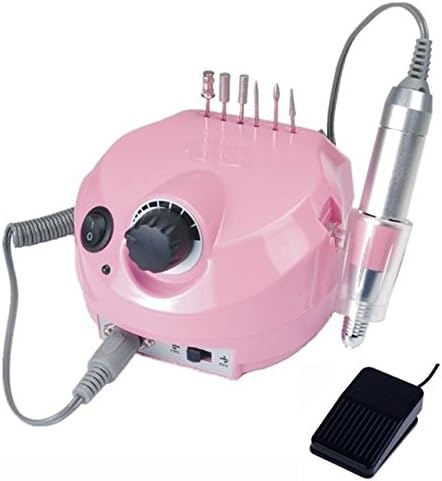 Electronic MICROMOTOR 35K RPM wth ON Off Foot Control Pink