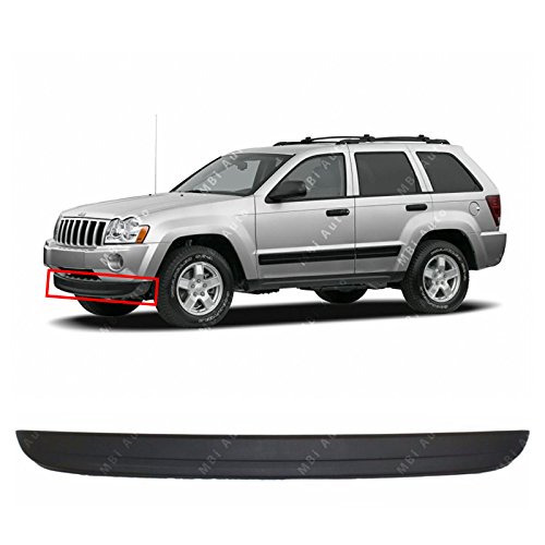 MBI AUTO - Textured, Black Front Bumper Lower Air Deflector for 2005 2006 2007 Jeep Grand Cherokee 05 06 07, CH1090130