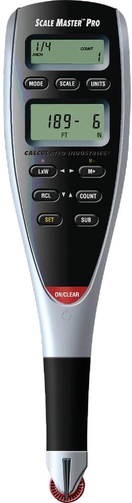 Calculated Scale Master Pro 6025 Digital Plan Measure