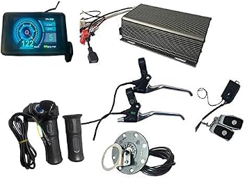 NB POWER TFT Display 48V-72v 100A 5000w Electric Bike Controller sine Wave System Programmable Setting sabovton Controller