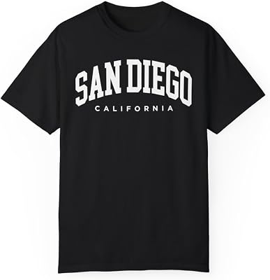 San Diego California Adult Unisex Comfort Colors Short Sleeve T-Shirt