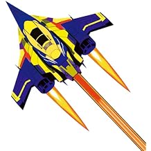 Besra Colorful Plane Kite Single Line Easy to Fly Aircraft Nylon Kite Beach Kites