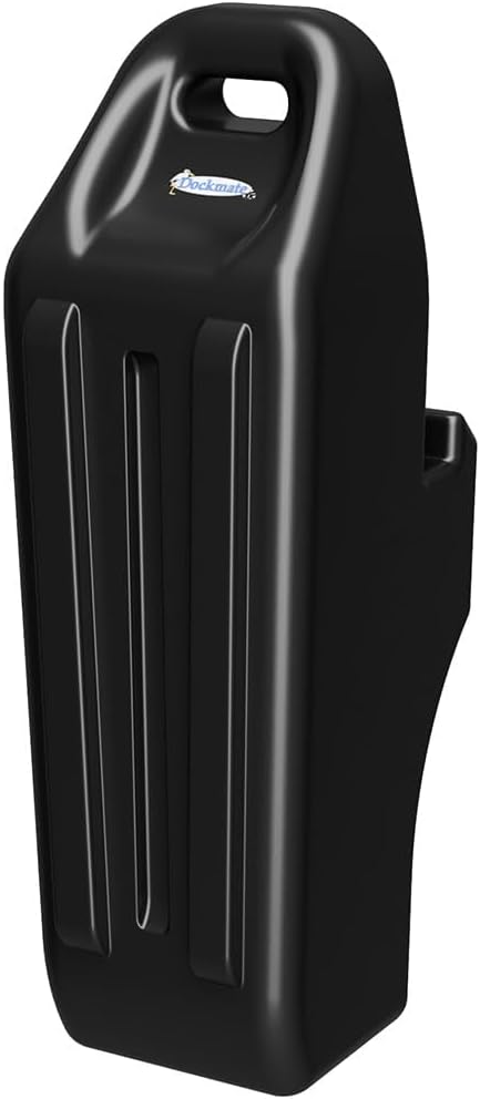 Dockmate Pontoon Bumper | Ultimate Protection for Your Pontoon Boat! | 23.5" L x 7.75" W x 8.5" D | Locking Recessed Groove | UV Protected PVC | Easy Grip Handle