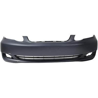 Compatible with 2005 2006 2007 2008 Toyota Corolla S Front Bumper Cover Primed