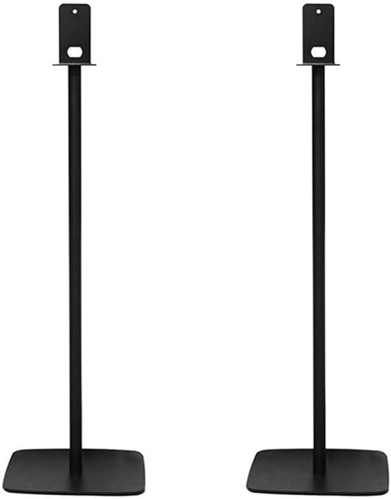 Speaker Stands Pair Compatible with Sony SA-RS3S Wireless Rear Speakers, Home Theater System Floor Mounts Metal Holder with Cable Management