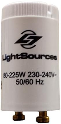 Premium Tanning Lamp Starter 80W - 225W Single Lamp Fluorescent (Replaces S11, S12, K11) (2)