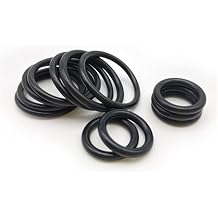 100pcs CS 1.78mm Rubber O Rings NBR Nitrile Rubber O-Ring O Ring Sealing Ring Gasket Washer Oil Seal (Inner Diameter : ID 7.65mm (100Pcs))