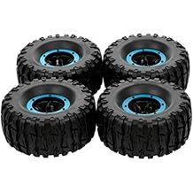 4pcs 2.2-inch Pneumatic Tire 135/62 Diamond-shaped/Axe-shaped Torch Tread For Rc Car Model Modification accessories (Color : C)
