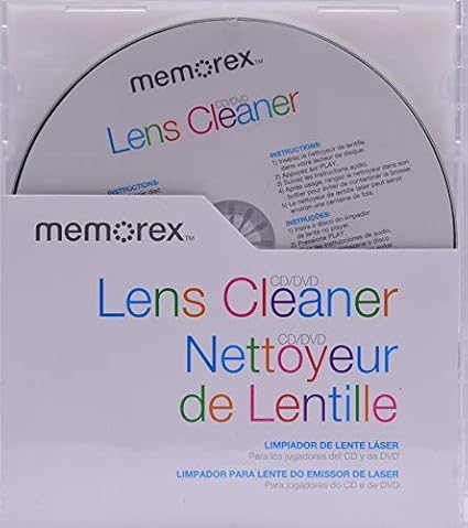 Memorex CD/DVD Lens Cleaner