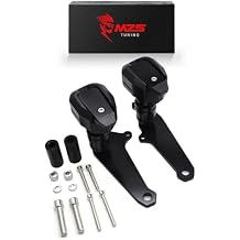 MZS Motorcycle Frame Sliders Compatible with CBR500R CBR 500R 2016-2018, Falling Crash Protector Guards Engine Fairing Protection No Cut Kits Black