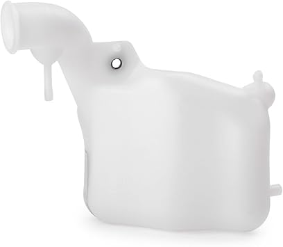 Motorcycle Radiator Water Coolant Reservoir Overflow Tank Replacement Compatible for Honda CBR600RR 2003 2004 2005 2006 White