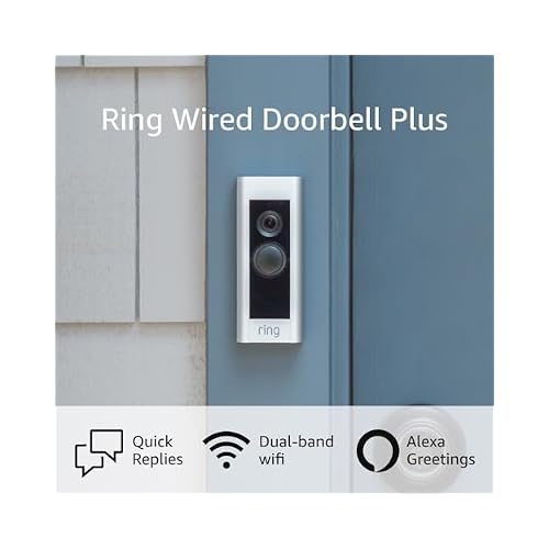 Like-New Ring Wired Doorbell Plus (Video Doorbell Pro) and Ring Chime Pro
