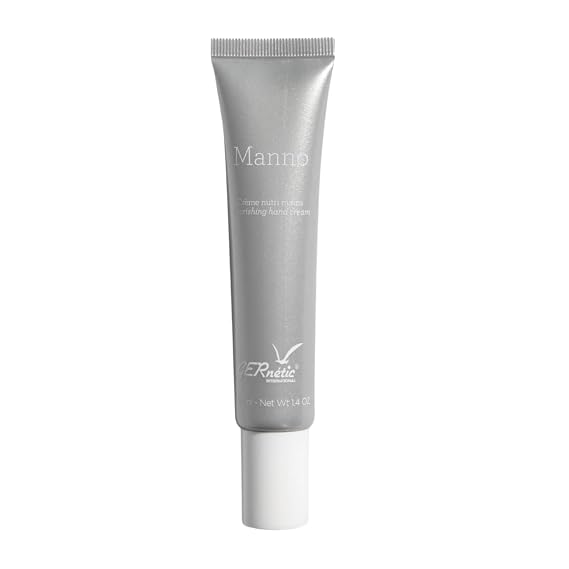 Gernetic Manno Nourishing Hand Cream, Moisturizing Hand Lotion for Dry Hands, Hydrating Hand Care, 1.4oz