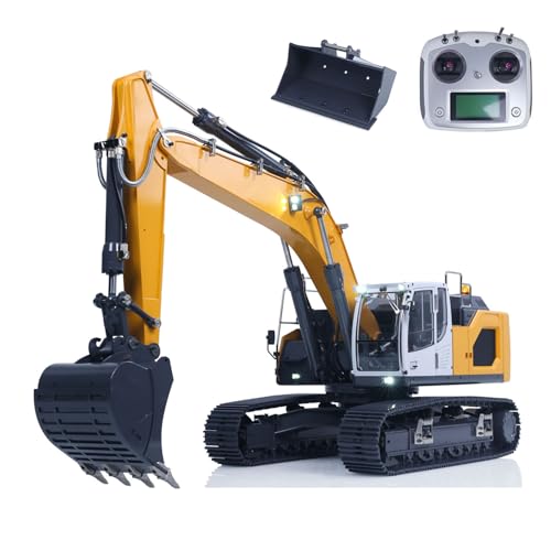 TOUCAN RC HOBBY 114 Hydraulic RC Excavator 945 Metal Remote Control Digger Sound Light System