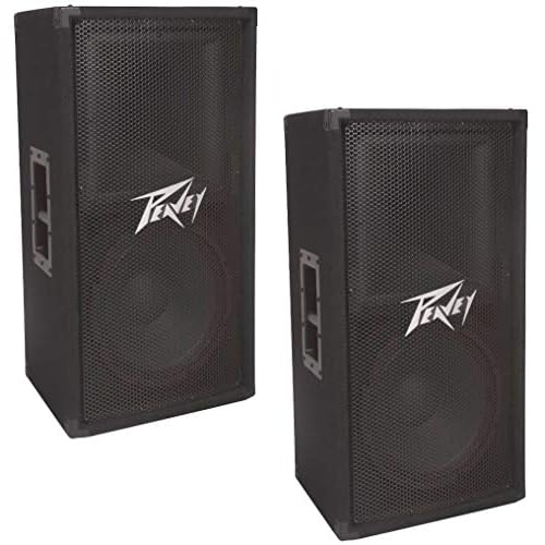 Peavey 2 Pv112 Pro Audio DJ Single 12 Passive 2-Way 800W Pa Speaker Pair New