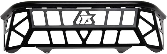 Tusk UTV Cargo Barricade Black Powder Coated Cargo Bed Extender with Mounting Hardware - Compatible with Honda Talon 1000X/R 2019-2026/1000X-4 2020-2026/1000XS/XS-4 2023