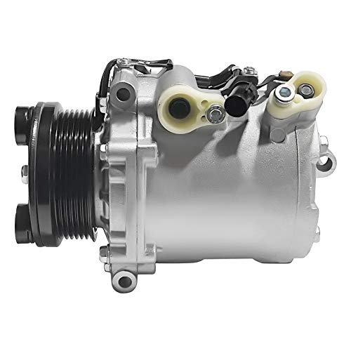 RYC New AC Compressor and AC Clutch IH487 Fits Mitsubishi Outlander 2.4L, 3.0L 2007-2008; Fits Mitsubishi Lancer 2.0L, 2.4L 2008-2009