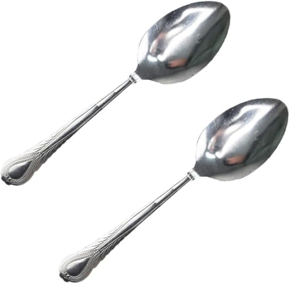 2Pcs Funny Spoon Bending Props for Mind Tricks Stage Close Up Silver Spoons Present for Enthusiasts and Performers 