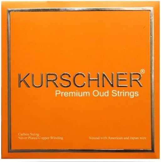 Kurschner Premium PVF Carbon Strings for Arabic Oud (P-Arab2) Medium Tension