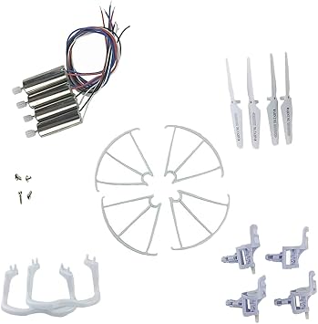 Drone Accessories for FPV Syma X5 X5C Drone Parts 18x Quadcopter Motors Propeller Prop Set RC for FPV Syma X5 X5C Drone Parts Replaceable Accessories