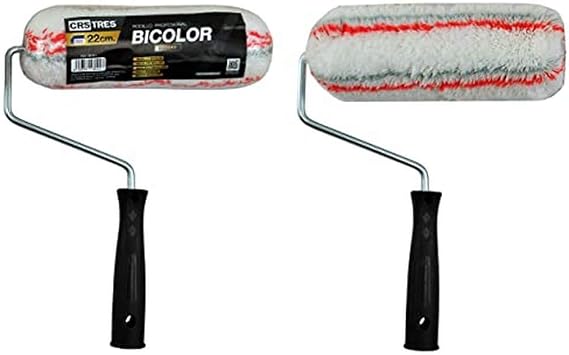 Criscolor 8435621411904 Roller Rot und Grau/Schwarz