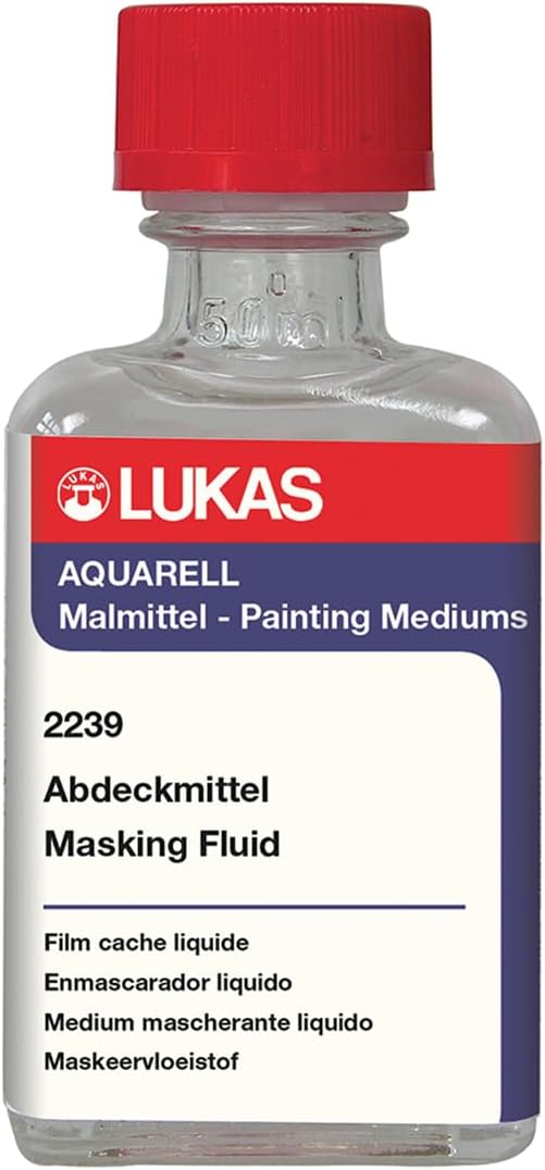 Lukas Aquarell Masking Fluid for Watercolor Painting