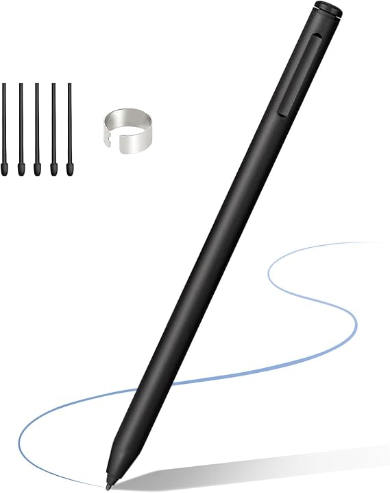 Magnetic Stylus for Remarkable 2 Pen with Eraser, EMR Digital Stylus for Remarkable Replacement Pen Marker Plus, Digital 2 Stylus Alternative Marker Plus for Wacom/Kindle Scribe/BOOX/EMR Devices