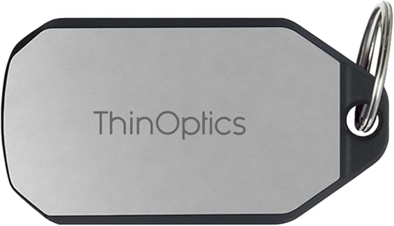 ThinOptics Universal Pod Case, Silver, 44mm