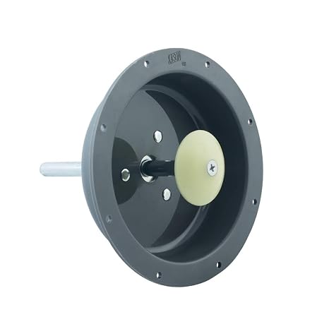 Kason 0486A Wide Recessed Inside Release Handle, 10486A00400