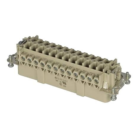 70.310.2440 | 70.310.2440.0 | BAS STS 24 2,5 50 | WIELAND REVOS Plug Insert, 24 Pole + Earth, Screw Connection, 500V 16A