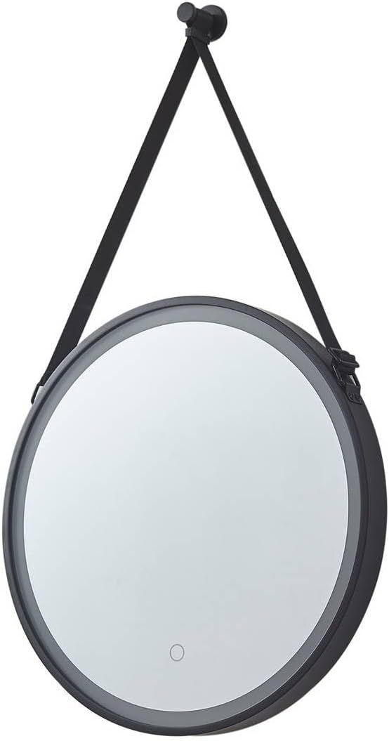 Lucande LED Lelin (Modern) in Black Aluminium e. a. for Bathroom (1 lamp, to) [Energy Class F]