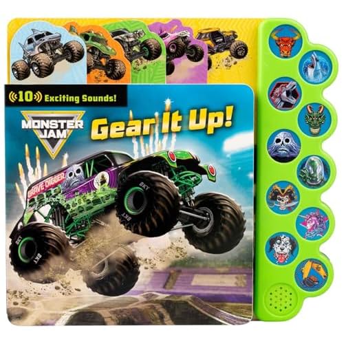 Monster Jam: Gear it Up! 10-Button Sound Books Board book August 19, 2025