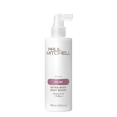 Paul Mitchell Extra-Body Root Boost Volumizing Spray, Targeted Lift, Adds Fullness, For Fine Hair