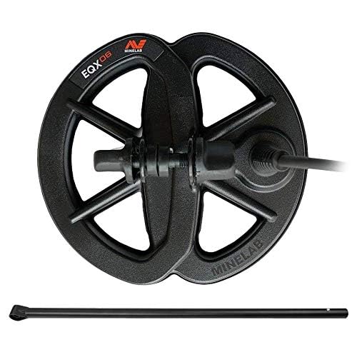 Minelab 6" EQX 06 DD Waterproof Coil&nbsp;&amp; Lower Rod for Equinox 600 800 Detectors