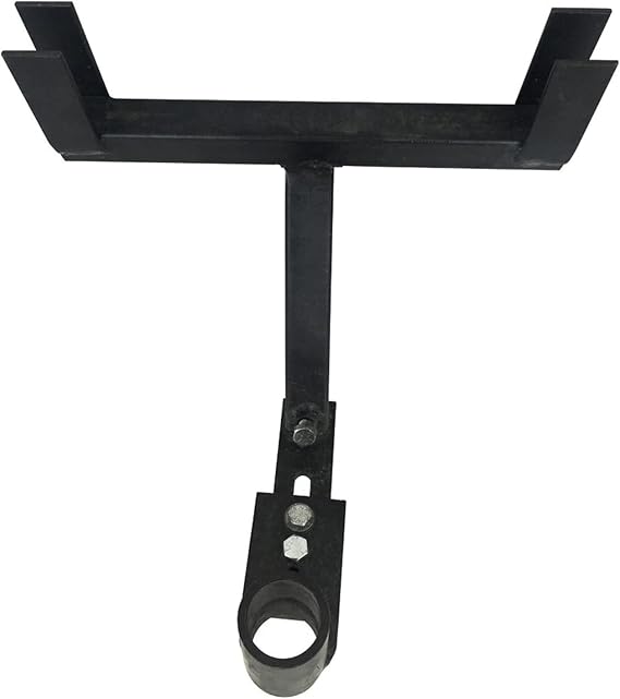 Tow Tuff Car, Truck, ATV Trash Can Trailer Hitch, Black, TTF-DD