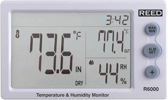 REED Instruments R6000 Temperature and Humidity Meter