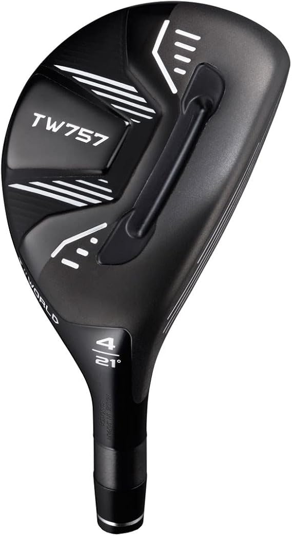 Honma Golf Utility T//WORLD TW757 UT VIZARD FOR TW757 Loft Angle: 18° Count: UT #3 Flex: R Black