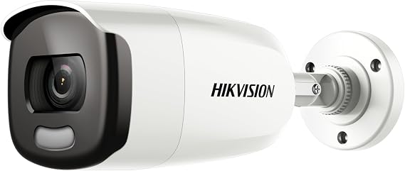 HIKVISION DS-2CE12DFT-F Full Color Security Camera Outdoor Indoor Wired Night Color 2.43 Megapixels Bullet Type Lens Size 3.6mm