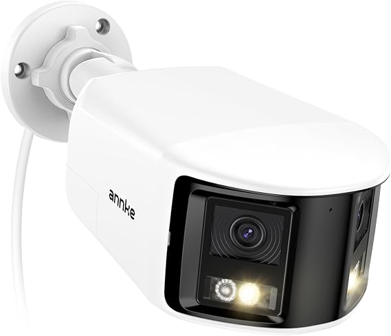 ANNKE FCD800 4K 8MP Dual-Lens PoE Security Camera, 180 Panoramic View