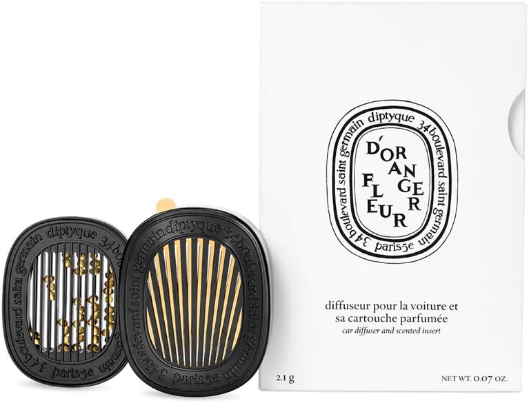 Diptyque Diptyque Car Diffuser with Fleur D'Oranger Insert 1Stuk 2g