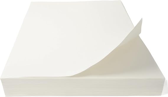 120 Sheets, A4 80gsm Light Ivory Paper, Smooth Premium Quality for Home and Office Double Sided Stationery Ideal for Decoupage, Printing, Writing and Folding Creative Art and Children’s Crafts