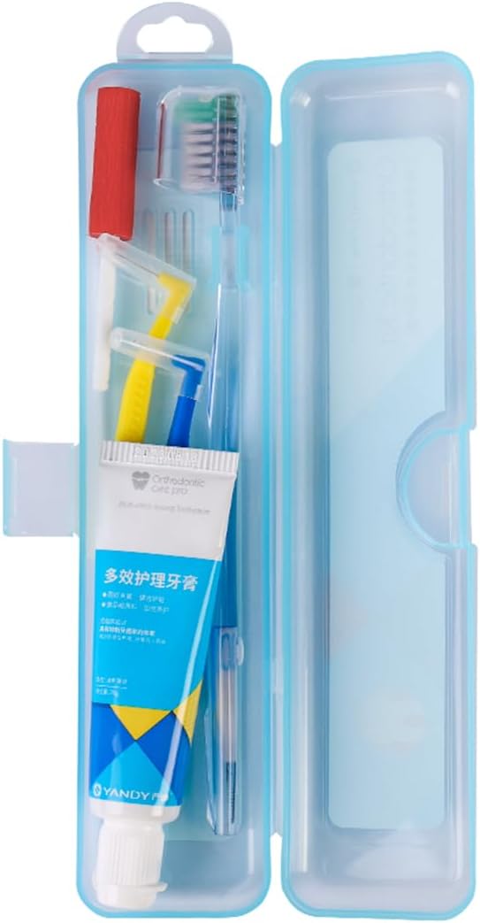 YANDY Portable Orthodontic Oral Care Kit for Braces, Orthodontic Tool Set